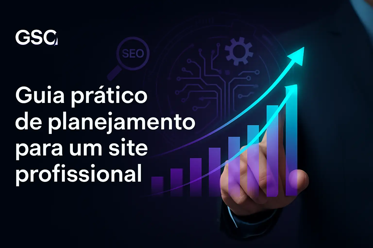 Guia prático de planejamento para um site profissional